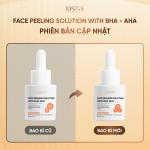 Tinh Chất Peel LYCOS 10% AHA – 10% Lactic acid – 2% BHA Tẩy Tế Bào Chết, Thông Thoáng Lỗ Chân Lông & Hỗ Trợ Làm Đều Màu Da 20ml