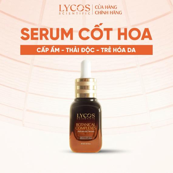 Serum Cốt Hoa LYCOS Dưỡng Sáng, Làm Đều Màu Da Và Cấp Ẩm 30ml