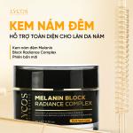 Kem Nám Đêm LYCOS Melanin Block Radiance Hỗ Trợ Mờ Nám, Tàn Nhang & Dưỡng Da Trắng Sáng 20g