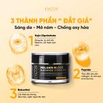 Kem Nám Đêm LYCOS Melanin Block Radiance Hỗ Trợ Mờ Nám, Tàn Nhang & Dưỡng Da Trắng Sáng 20g