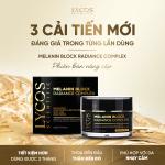 Kem Nám Đêm LYCOS Melanin Block Radiance Hỗ Trợ Mờ Nám, Tàn Nhang & Dưỡng Da Trắng Sáng 20g