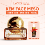 Kem Face Meso LYCOS Dưỡng Trắng, Căng Bóng & Dưỡng Da Mềm Mịn 20g – Tặng 1 Serum Cốt Hoa