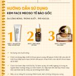 Kem Face Meso LYCOS Dưỡng Trắng, Căng Bóng & Dưỡng Da Mềm Mịn 20g – Tặng 1 Serum Cốt Hoa