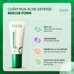 Kem Chấm Mụn LYCOS Acne Defense Rescue Formula Hỗ Trợ Làm Khô Cồi, Làm Dịu Và Chăm Sóc Vùng Da Mụn10g
