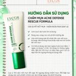 Kem Chấm Mụn LYCOS Acne Defense Rescue Formula Hỗ Trợ Làm Khô Cồi, Làm Dịu Và Chăm Sóc Vùng Da Mụn10g